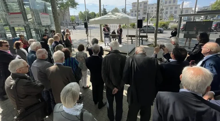 Inauguration de l’espace Jules Traeger à Lyon